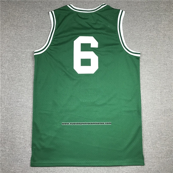 Maglia Boston Celtics Bill Russell #6 Hardwood Classics 1962-63 Verde
